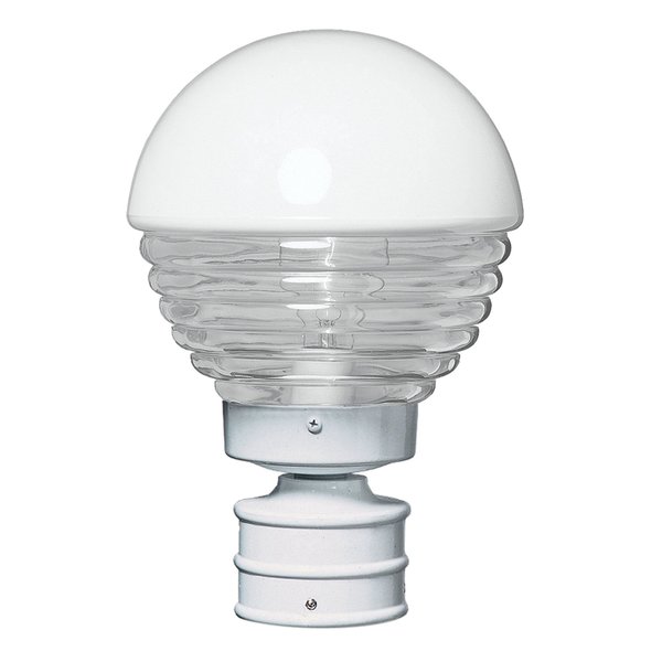 Besa Lighting Costaluz, 3061 Series Post, White 1x75W Incandescent 306153-POST